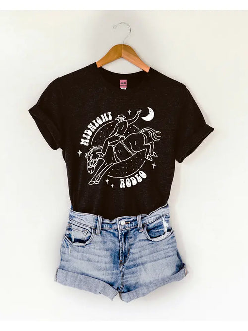 Midnight Rodeo Western Graphic Tee