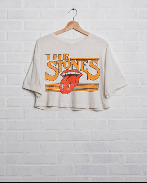 The Stones Cropped Tee