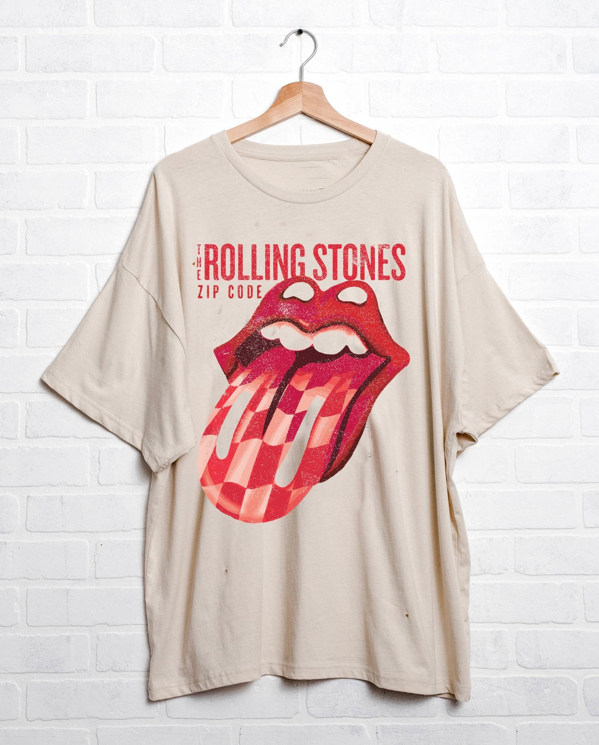 Rolling Stones Zip Code Tee